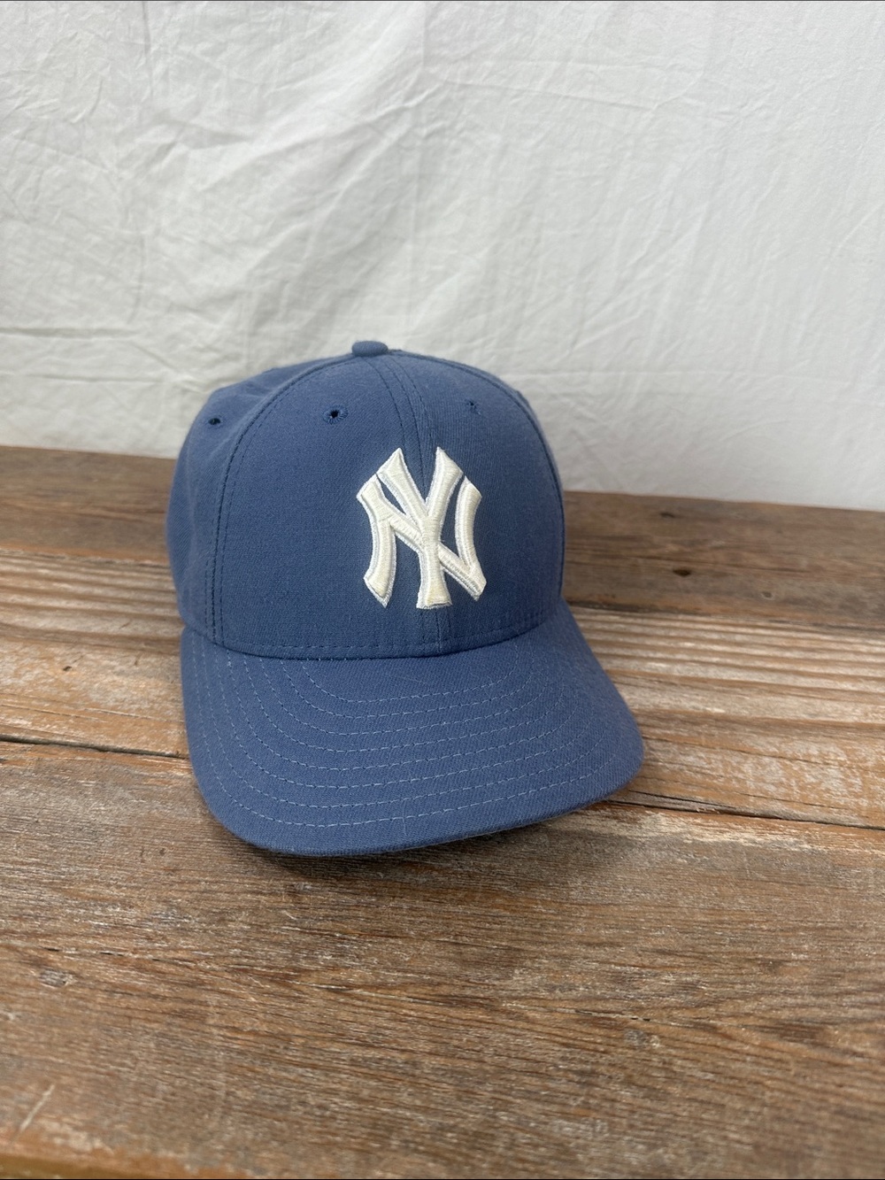 New Era Kids Navy Baseball Cap with White NY Logo